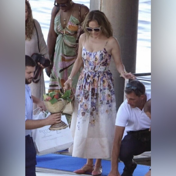 Zimmermann Tama Corset Midi Dress - Picture 5 of 9